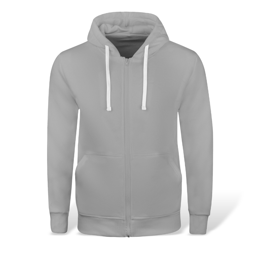 Bluza rozsuwana szara